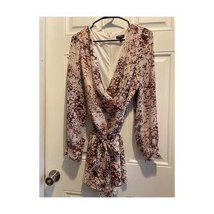 EXPRESS multicolored romper NEW